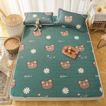 91家纺网 家纺一手货源 找家纺 （总）寐居家纺 2021新款印花乳胶凉席(5mm)