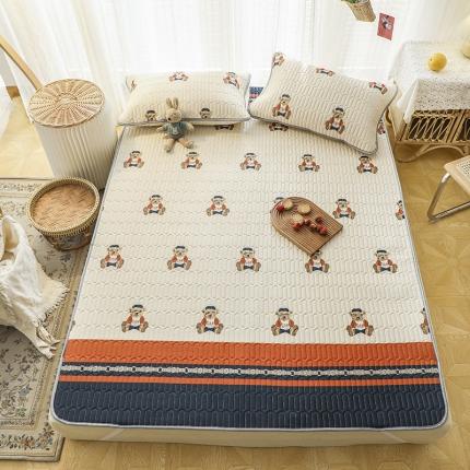 寐居家纺 2021新款印花乳胶凉席(5mm) 维怩熊