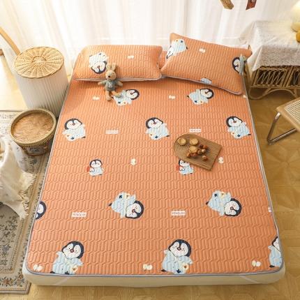 寐居家纺 2021新款印花乳胶凉席(5mm) 小企鹅