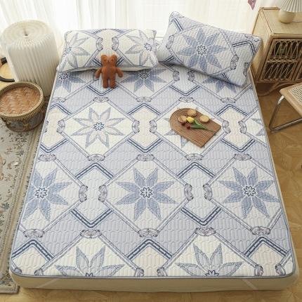 寐居家纺 2021新款印花乳胶凉席(5mm) 叶香