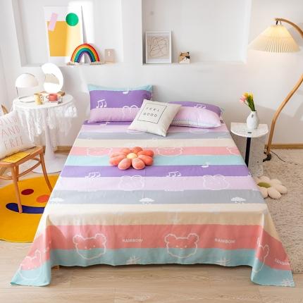 91家纺网 家纺一手货源 找家纺 （总）梦家居 2021新款40s纯棉13372卡通单床单