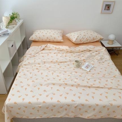 91家纺网 家纺一手货源 找家纺 2021新款ins博主夏被四件套系列 小小梨