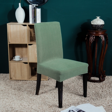 91家纺网 家纺一手货源 找家纺 特价210g弹力玉米绒加厚餐桌一体椅套 饭店防尘椅子套 椅套