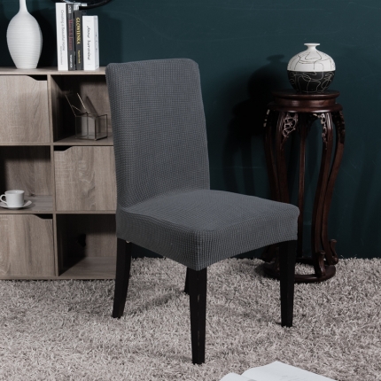 91家纺网 家纺一手货源 找家纺 特价210g弹力玉米绒加厚餐桌一体椅套 饭店防尘椅子套 椅套