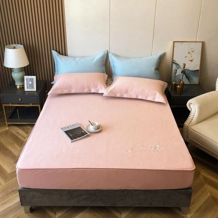 91家纺网 家纺一手货源 找家纺 （总）太古汇家居 2021新款凉感丝绣花系列三件套凉席