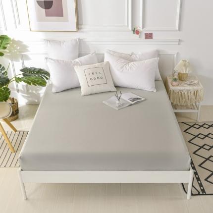 91家纺网 家纺一手货源 找家纺 极梦新款40支全棉床笠三件套喷气全棉枕套支持定制 浅灰