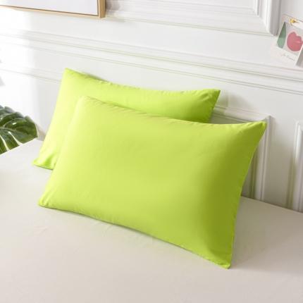 91家纺网 家纺一手货源 找家纺 （总）极梦 新款40支纯色喷气全棉枕套纯棉单只枕头套