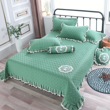 91家纺网 家纺一手货源 找家纺 （总）OL床盖盖毯正反面13372全棉白蕾丝多功能三件套