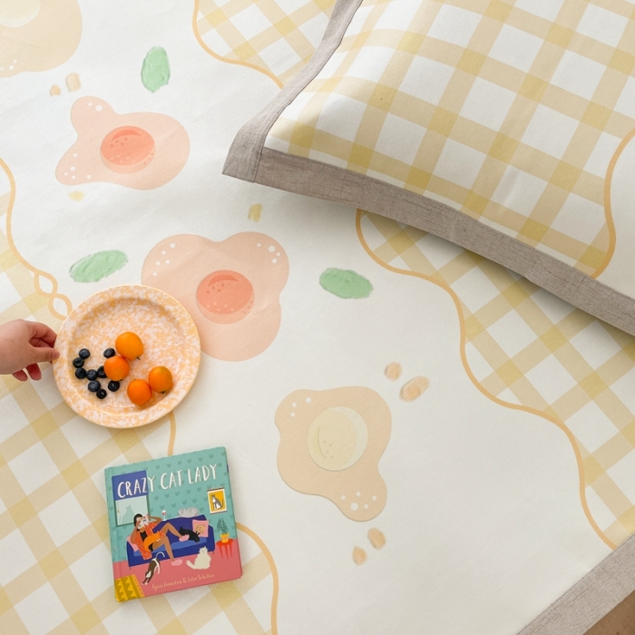 91家纺网 家纺一手货源 找家纺 时年 2021新款水洗养生冰丝凉席 格子花