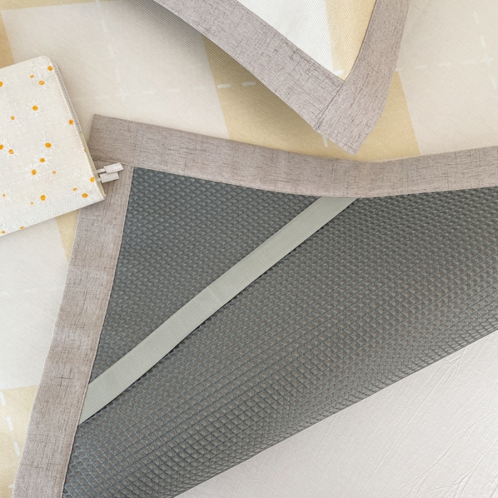 91家纺网 家纺一手货源 找家纺 时年 2021新款水洗养生冰丝凉席 菱格黄