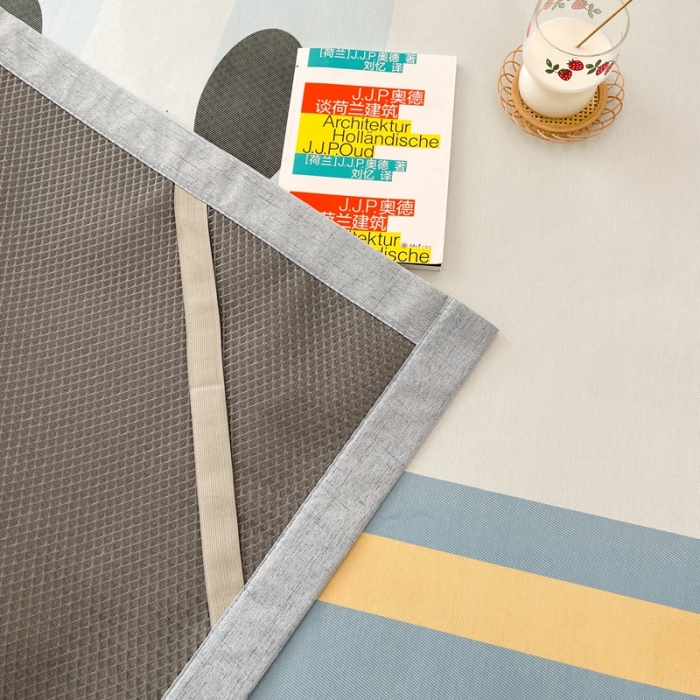 91家纺网 家纺一手货源 找家纺 时年 2021新款水洗养生冰丝凉席 萌鸭先生