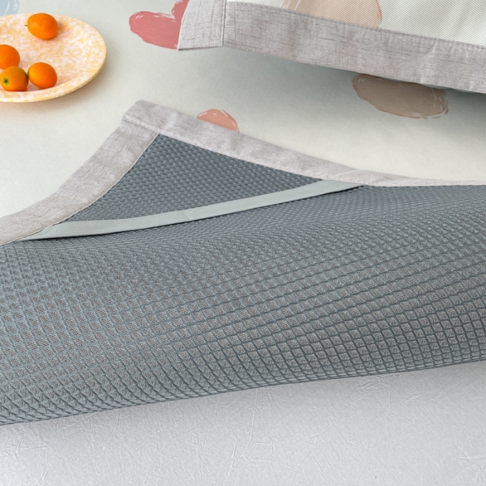 91家纺网 家纺一手货源 找家纺 时年 2021新款水洗养生冰丝凉席 心情