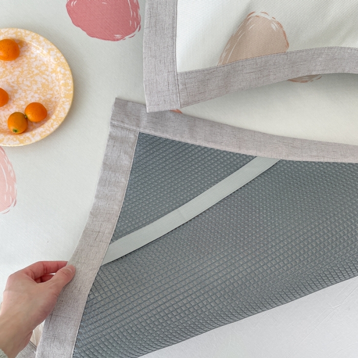 91家纺网 家纺一手货源 找家纺 时年 2021新款水洗养生冰丝凉席 心情