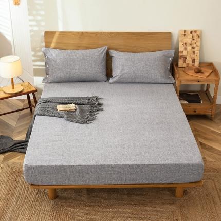 91家纺网 家纺一手货源 找家纺 （总）春皖 2023新款全棉良品磨毛系列单床笠