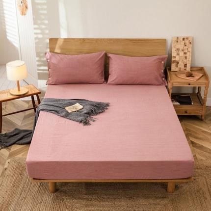 91家纺网 家纺一手货源 找家纺 （总）春皖 2023新款全棉良品磨毛系列单床笠