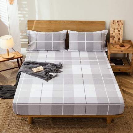 91家纺网 家纺一手货源 找家纺 （总）春皖 2023新款全棉良品磨毛系列单床笠