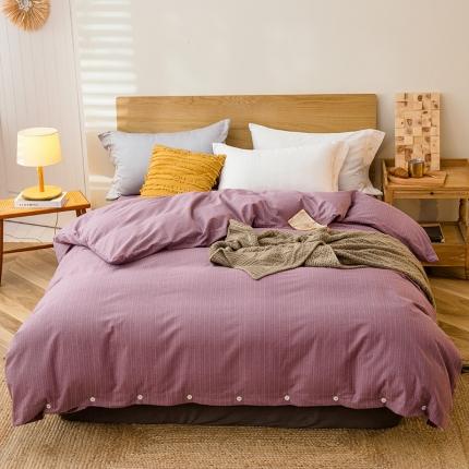 91家纺网 家纺一手货源 找家纺 （总）春皖 2023新款全棉良品磨毛系列单被套