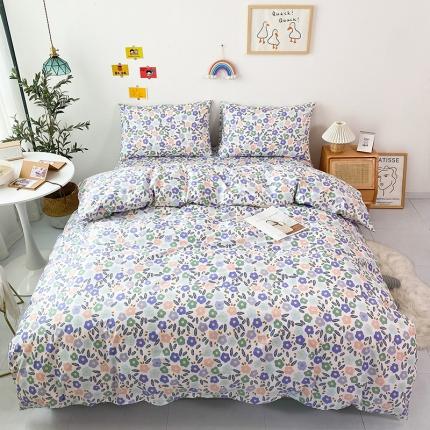 91家纺网 家纺一手货源 找家纺 （总）珺柔 2021新款全棉印花四件套系列五