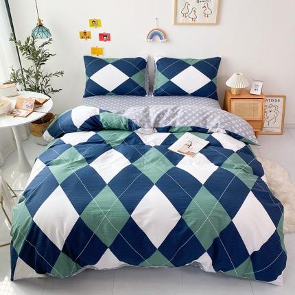 91家纺网 家纺一手货源 找家纺 （总）珺柔 2021新款全棉印花四件套系列五