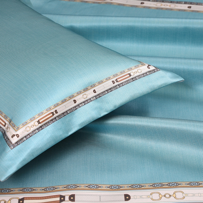 91家纺网 家纺一手货源 找家纺 莱福仕 2021新款可水洗冰炭席三件套 豆蔻-气质蓝