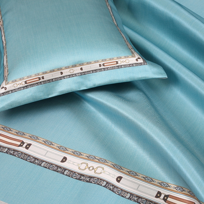 91家纺网 家纺一手货源 找家纺 莱福仕 2021新款可水洗冰炭席三件套 豆蔻-气质蓝