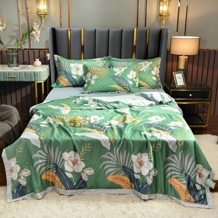 91家纺网 家纺一手货源 找家纺 （总）梦柏2021新款水洗天丝夏被 夏凉被