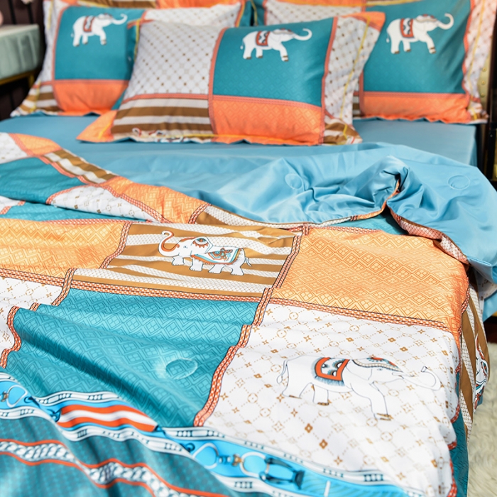 91家纺网 家纺一手货源 找家纺 梦柏2021新款水洗天丝夏被 夏凉被 法兰西