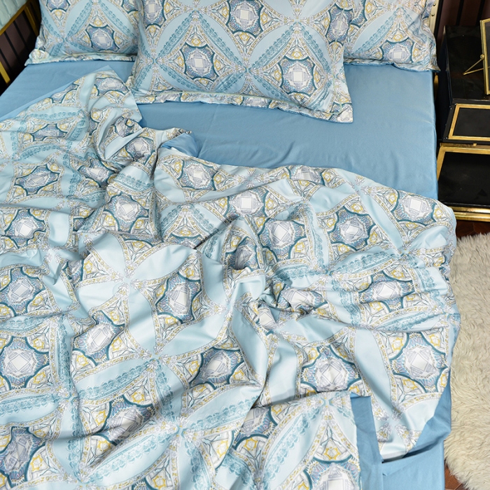 91家纺网 家纺一手货源 找家纺 梦柏2021新款水洗天丝夏被 夏凉被 卡兰蒂