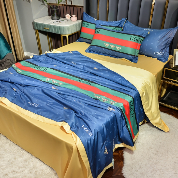 91家纺网 家纺一手货源 找家纺 梦柏2021新款水洗天丝夏被 夏凉被 曼哈顿