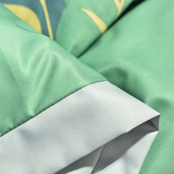 91家纺网 家纺一手货源 找家纺 梦柏2021新款水洗天丝夏被 夏凉被 秋暮悠然（绿）