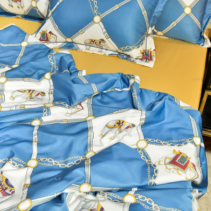 91家纺网 家纺一手货源 找家纺 梦柏2021新款水洗天丝夏被 夏凉被 王家风范