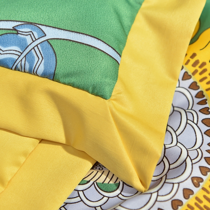 91家纺网 家纺一手货源 找家纺 梦柏2021新款水洗天丝夏被 夏凉被 向日葵