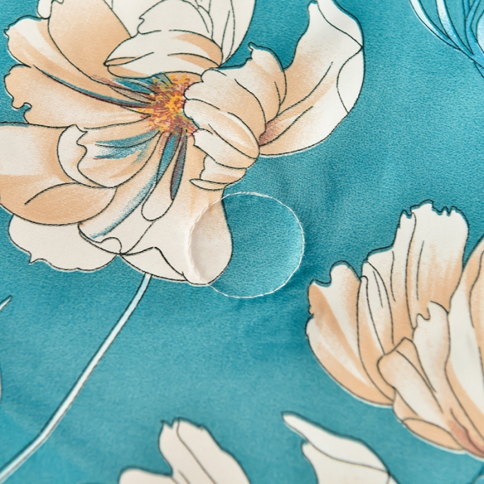 91家纺网 家纺一手货源 找家纺 梦柏2021新款水洗天丝夏被 夏凉被 芳华