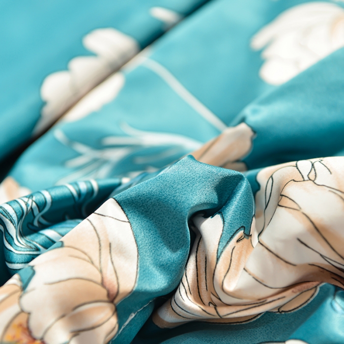 91家纺网 家纺一手货源 找家纺 梦柏2021新款水洗天丝夏被 夏凉被 芳华