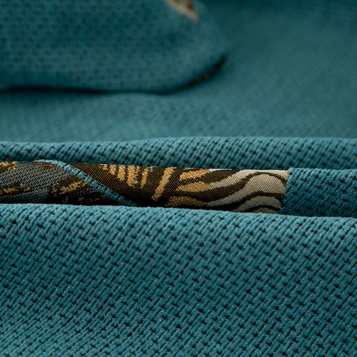 91家纺网 家纺一手货源 找家纺 启博 2022全盖雪尼尔沙发巾沙发垫沙发套沙发罩 罗曼情怀-蓝