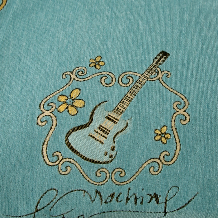 91家纺网 家纺一手货源 找家纺 启博 2022全盖雪尼尔沙发巾沙发垫沙发套沙发罩 小提琴-绿