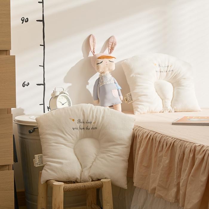 91家纺网 家纺一手货源 找家纺 2021日式原棉A类新生婴儿防偏头定型枕0-2岁宝宝全棉枕芯