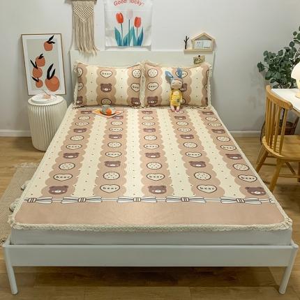 91家纺网 家纺一手货源 找家纺 （总）慕尚家纺 2025新款小碎花款凉席（一图）