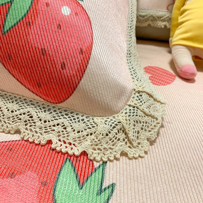 91家纺网 家纺一手货源 找家纺 （总）慕尚家纺 2025新款小碎花款凉席（一图）