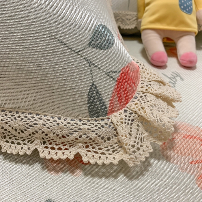 91家纺网 家纺一手货源 找家纺 慕尚家纺 2025新款小碎花款凉席（一图） 花仙子