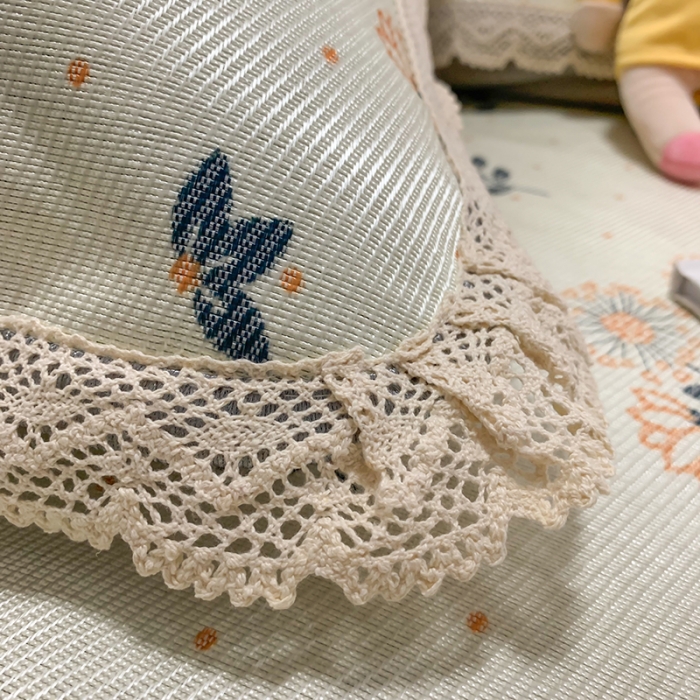 91家纺网 家纺一手货源 找家纺 慕尚家纺 2025新款小碎花款凉席（一图） 静秋