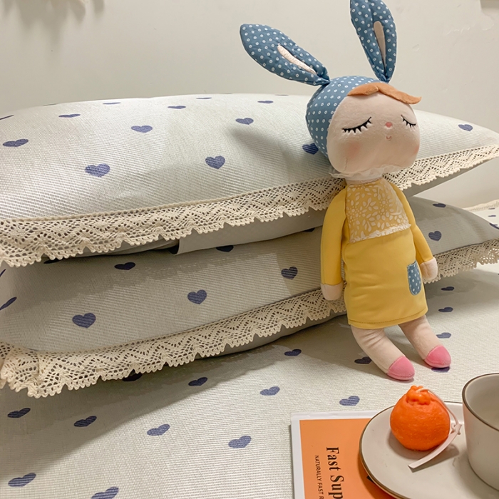 91家纺网 家纺一手货源 找家纺 慕尚家纺 2025新款小碎花款凉席（一图） 浓浓爱