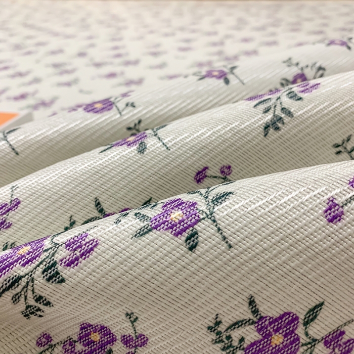 91家纺网 家纺一手货源 找家纺 慕尚家纺 2025新款小碎花款凉席（一图） 温情紫花
