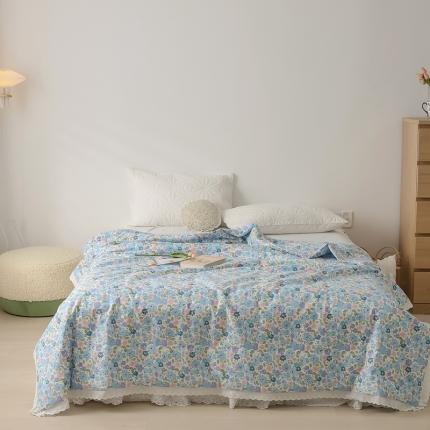 91家纺网 家纺一手货源 找家纺 （总）丽笙 2021新款全棉印花花边夏被