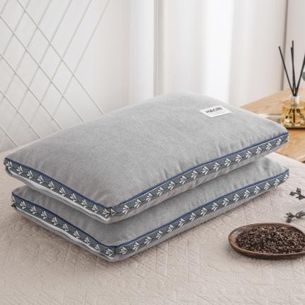 91家纺网 家纺一手货源 找家纺 （总）纽乐家纺 2024新款麻绒全荞麦保健枕头枕芯