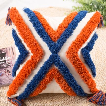 91家纺网 家纺一手货源 找家纺 （总） 恋佳 2020新款全棉簇绒绣抱枕套