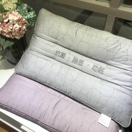 （总）剑桥枕业 全新枕芯系列抗菌祛湿单人柔软舒适定型羽丝绒枕