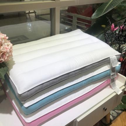91家纺网 家纺一手货源 找家纺 （总）剑桥枕业 全新枕芯系列色彩单人柔软低矮羽丝绒枕