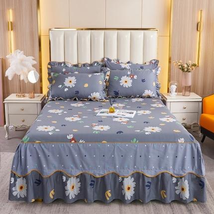 91家纺网 家纺一手货源 找家纺 （总）十个点 2021新款弯边床裙