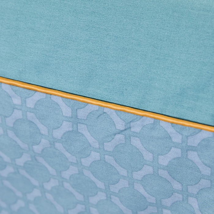 91家纺网 家纺一手货源 找家纺 十个点 2021新款弯边床裙浪漫飞花-兰